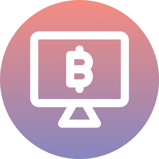 blockchain Generic Flat Gradient icoon