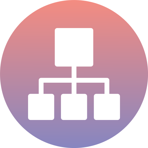 Diagram Generic Flat Gradient icon