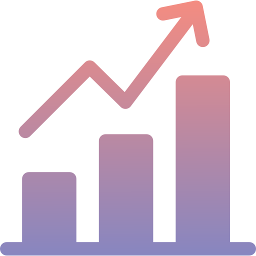 Statistics Generic Flat Gradient icon