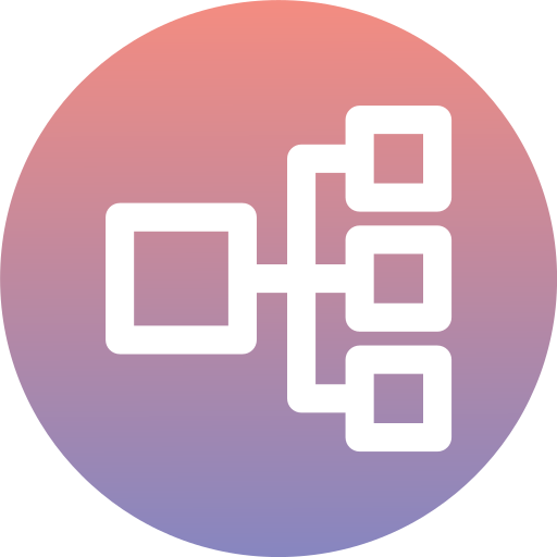 diagramme Generic Flat Gradient Icône