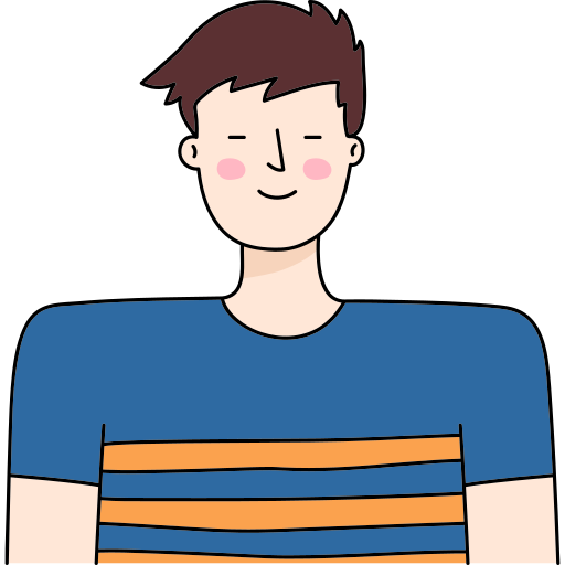 Boy Generic Thin Outline Color icon