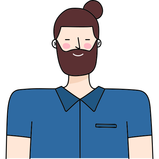 Man Generic Thin Outline Color icon