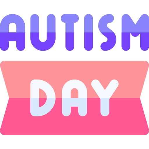 dzień autyzmu Basic Rounded Flat ikona