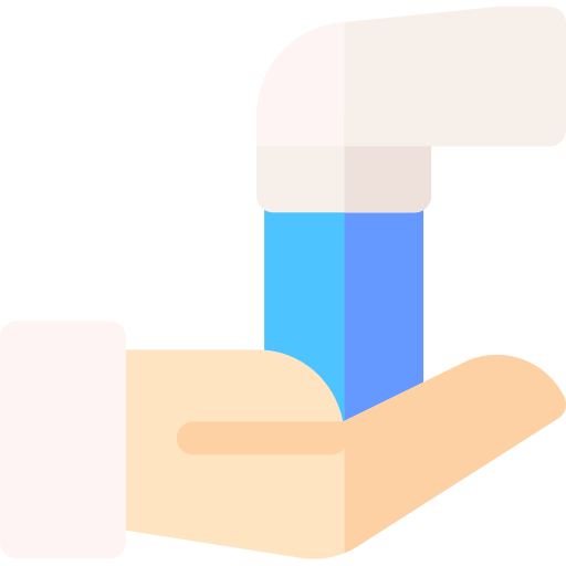 lavar as mãos Basic Rounded Flat Ícone