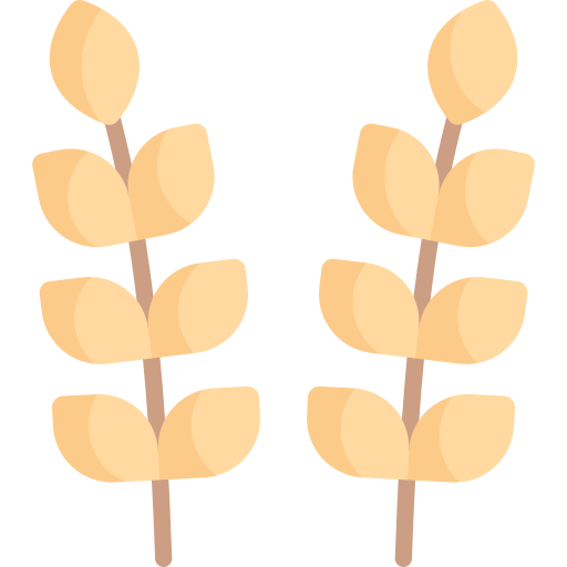 小麦 Kawaii Flat icon
