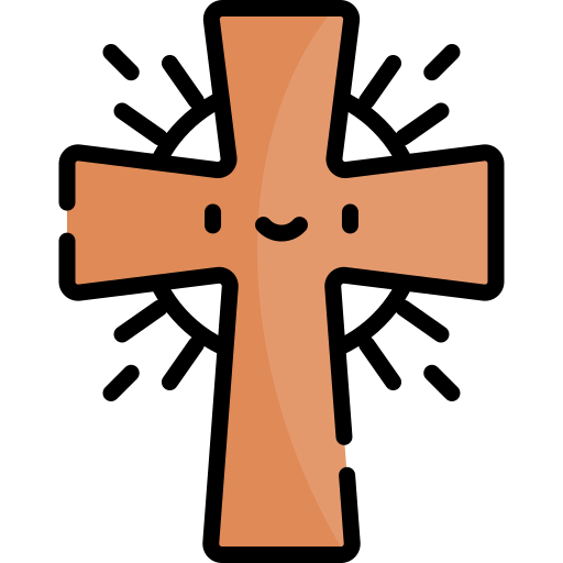 クロス Kawaii Lineal color icon