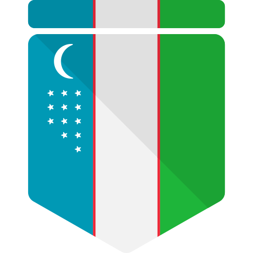 uzbekistan Generic Flat icona