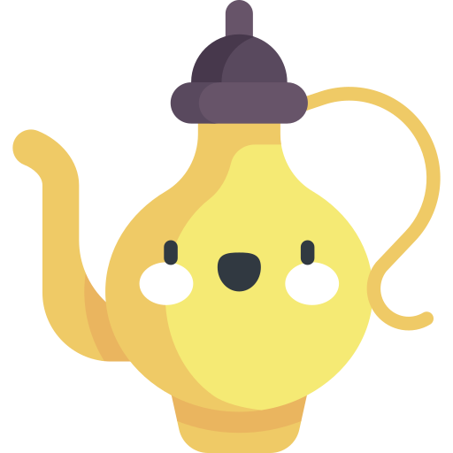 Teapot Kawaii Flat icon