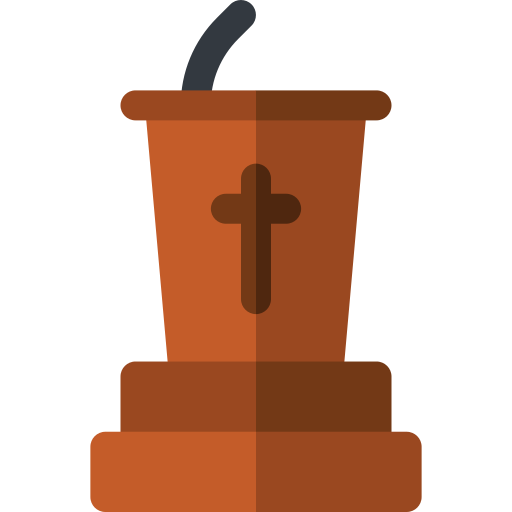 pulpit Basic Rounded Flat ikona