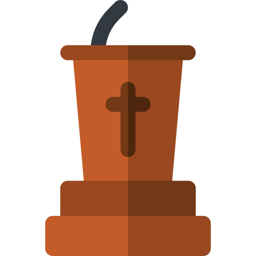 Lectern Basic Rounded Flat icon