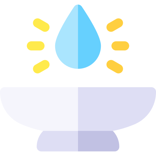 Holy water Basic Rounded Flat icon
