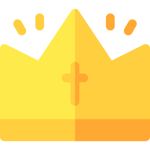 クラウン Basic Rounded Flat icon