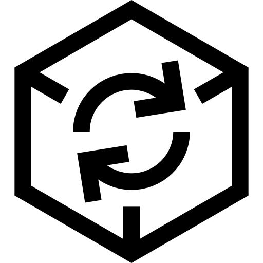 sześcian Pixelmeetup Lineal ikona