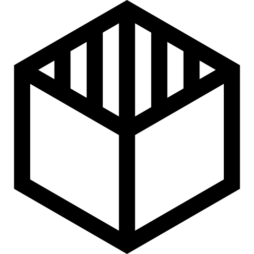 sześcian Pixelmeetup Lineal ikona