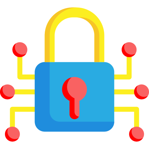 bezpieczeństwo cybernetyczne Generic Flat ikona