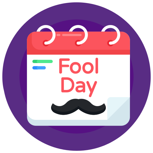 april fools day Generic Circular icoon