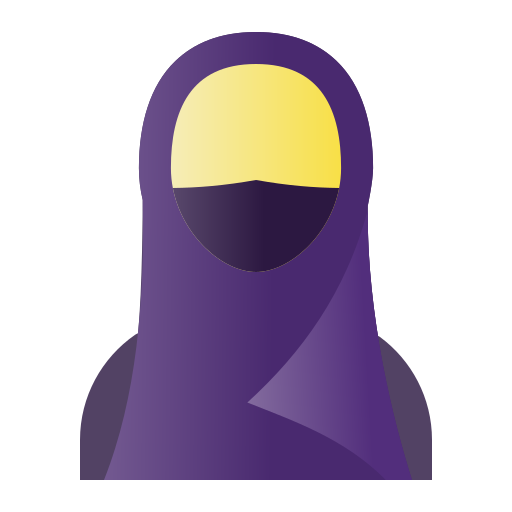 이슬람 여성 Generic Flat Gradient icon