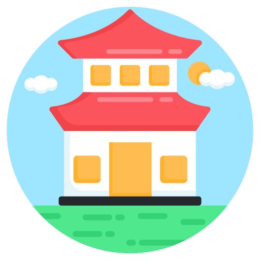 Pagoda Generic Circular icon