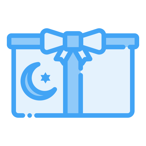boite cadeau Generic Blue Icône