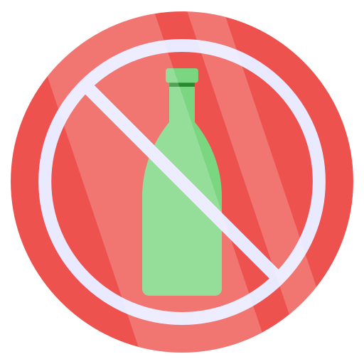 niet drinken Generic Flat icoon