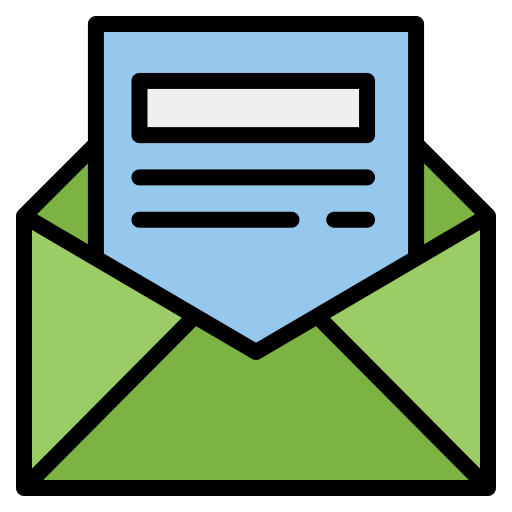 e-mail marketing Generic Outline Color icon