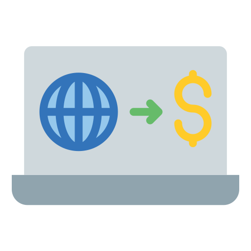 Онлайн бизнес Generic Flat иконка