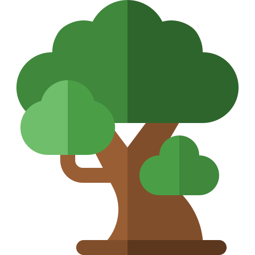 bonsai Basic Rounded Flat icoon