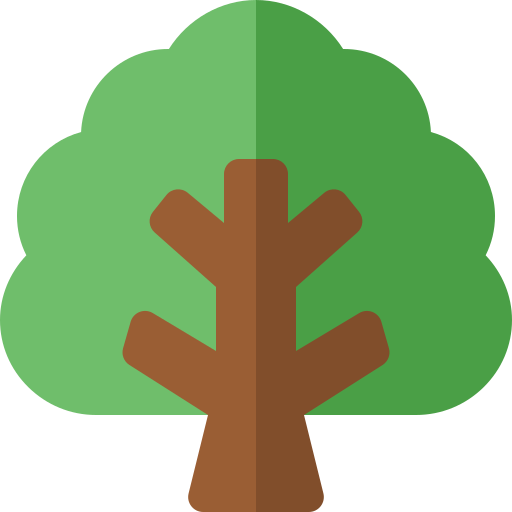 Oak Basic Rounded Flat icon