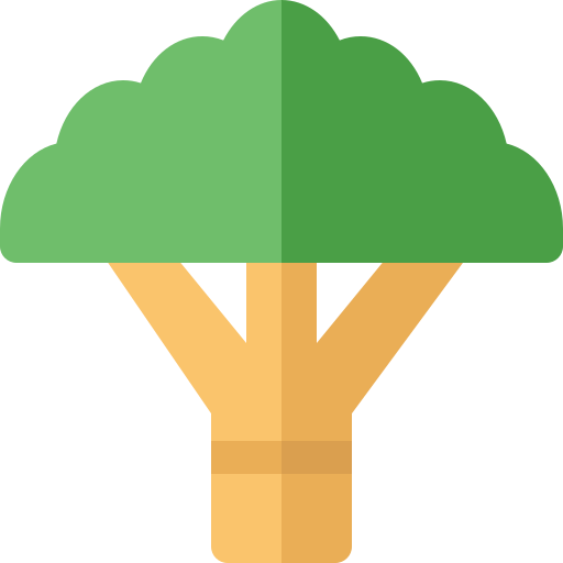 smocze drzewo Basic Rounded Flat ikona