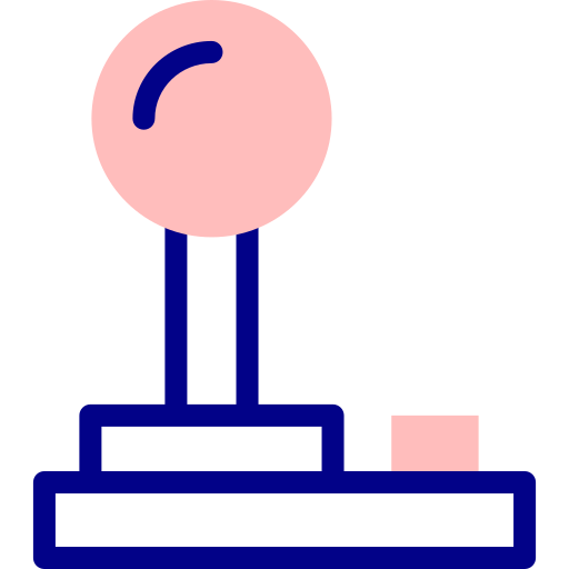Joystick Detailed Mixed Lineal color icon