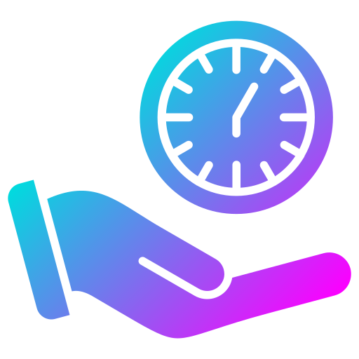 Save time Generic Flat Gradient icon