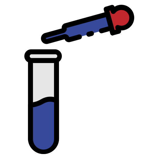 Chemical reaction Generic Outline Color icon
