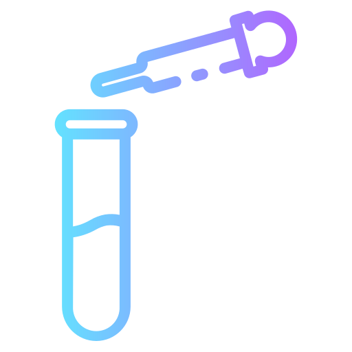 Chemical reaction Generic Gradient icon