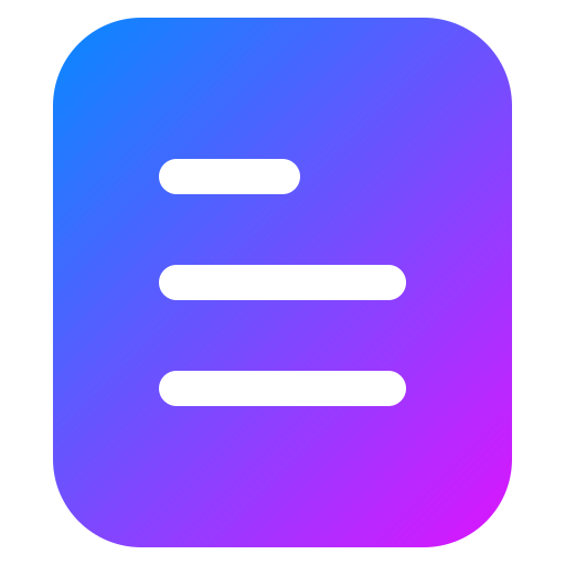 파일 Generic Flat Gradient icon