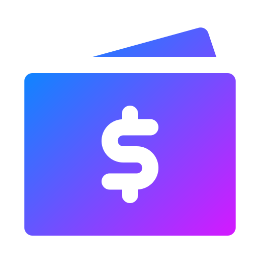 Wallet Generic Flat Gradient icon