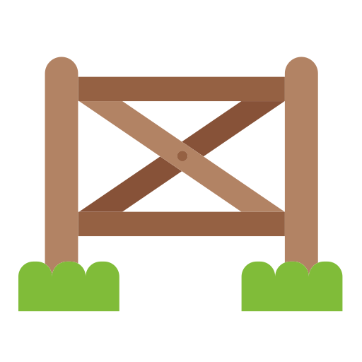 planken hekken Generic Flat icoon