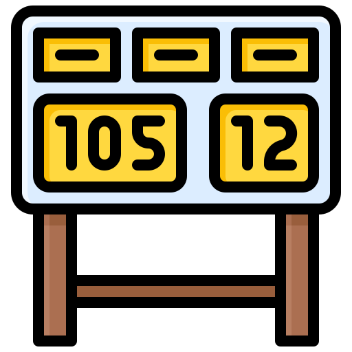 scorebord Generic Outline Color icoon