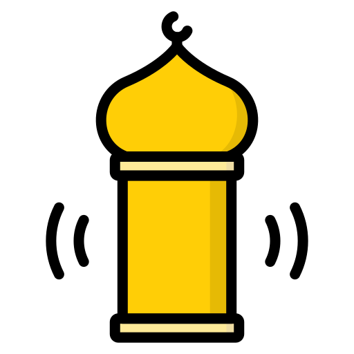 adhan Generic Outline Color icoon