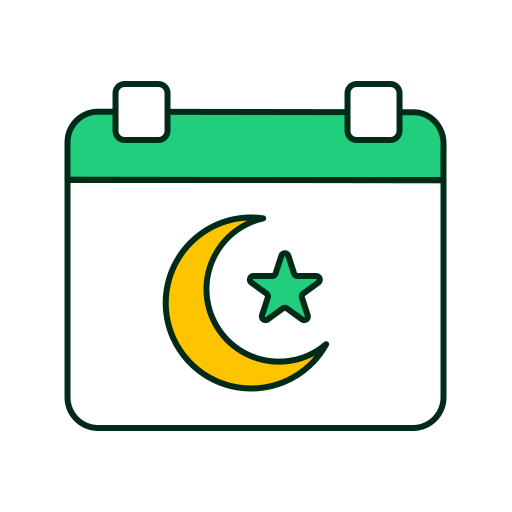 islamitisch nieuwjaar Generic Outline Color icoon