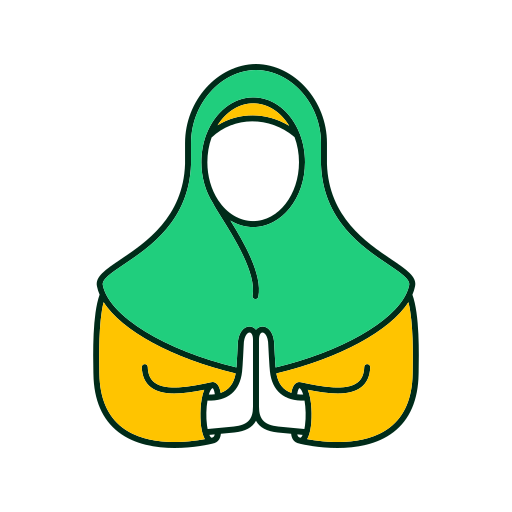 Muslimah Generic Outline Color icon