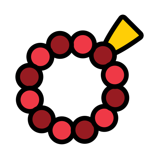 Tasbih Generic Outline Color icon