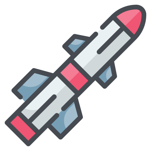 Missile Wanicon Lineal Color icon