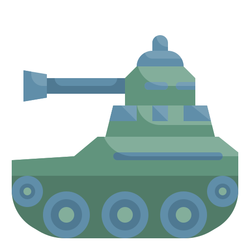 Tank Wanicon Flat icon