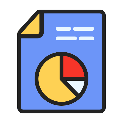análisis de datos Generic Outline Color icono