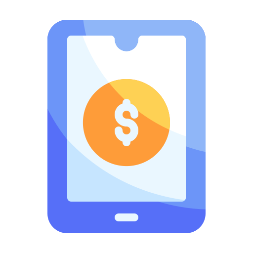 paiement mobile Generic Flat Icône