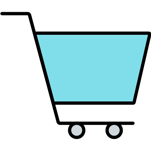 winkelwagen Generic Outline Color icoon