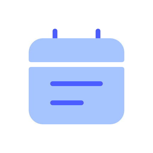 カレンダー Generic Flat icon