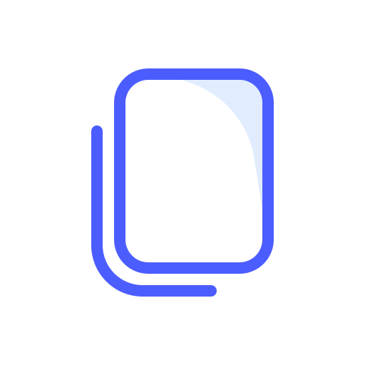 Copy Generic Blue icon