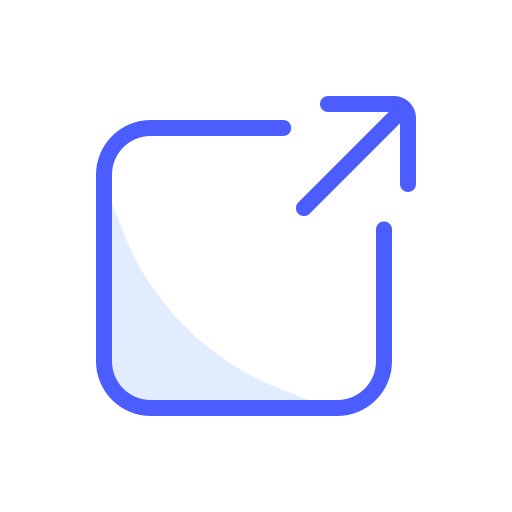 uitbreiden Generic Blue icoon