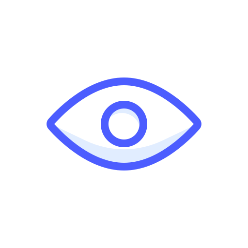visibilità Generic Blue icona
